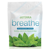 Pastilles respiratoires doTERRA Breathe pour des voies aériennes claires et une respiration fluide.
