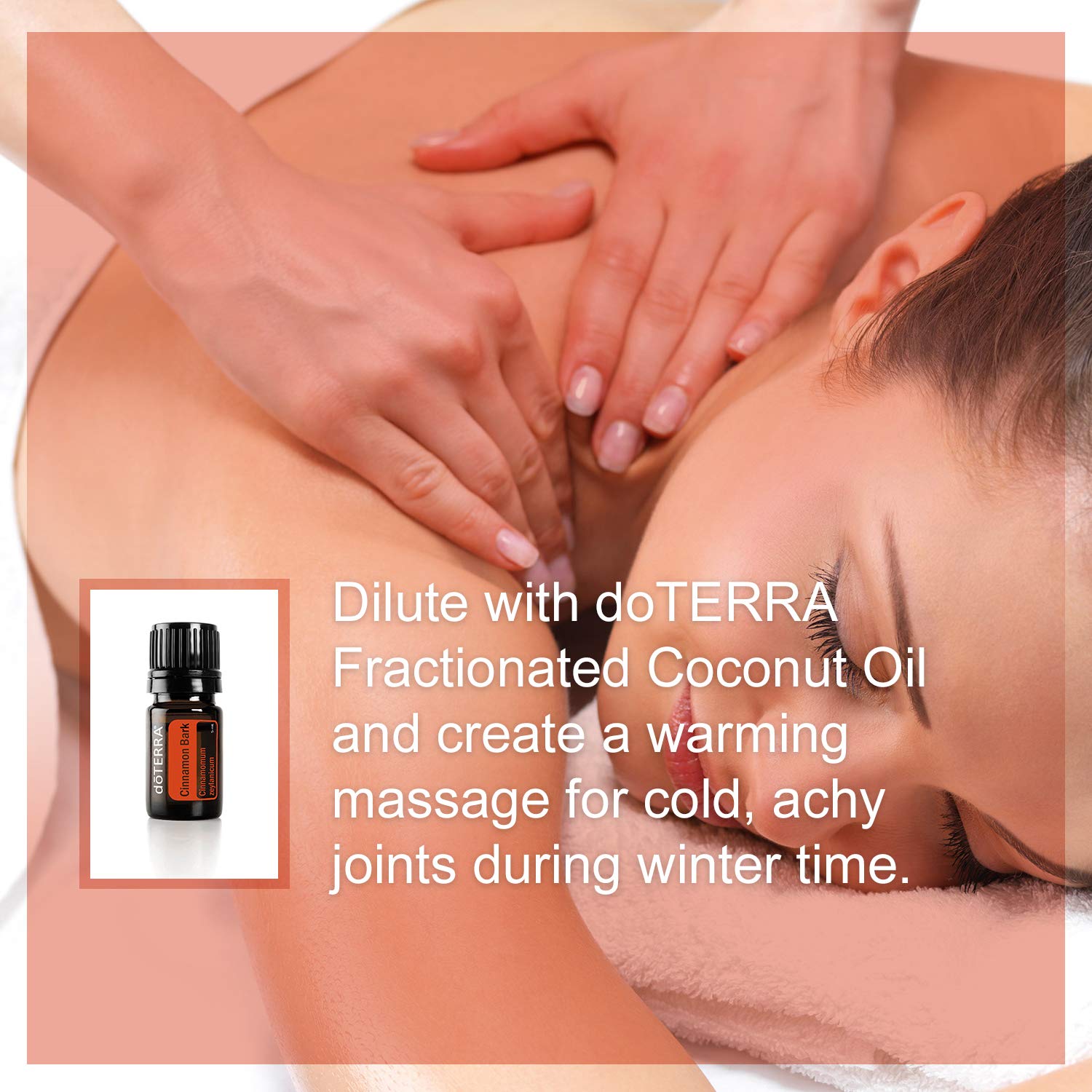 bain épicé avec doTERRA cannelle pour réconfort et détente