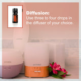 rituel bien-être avec doTERRA cannelle huiles diluées pour massage