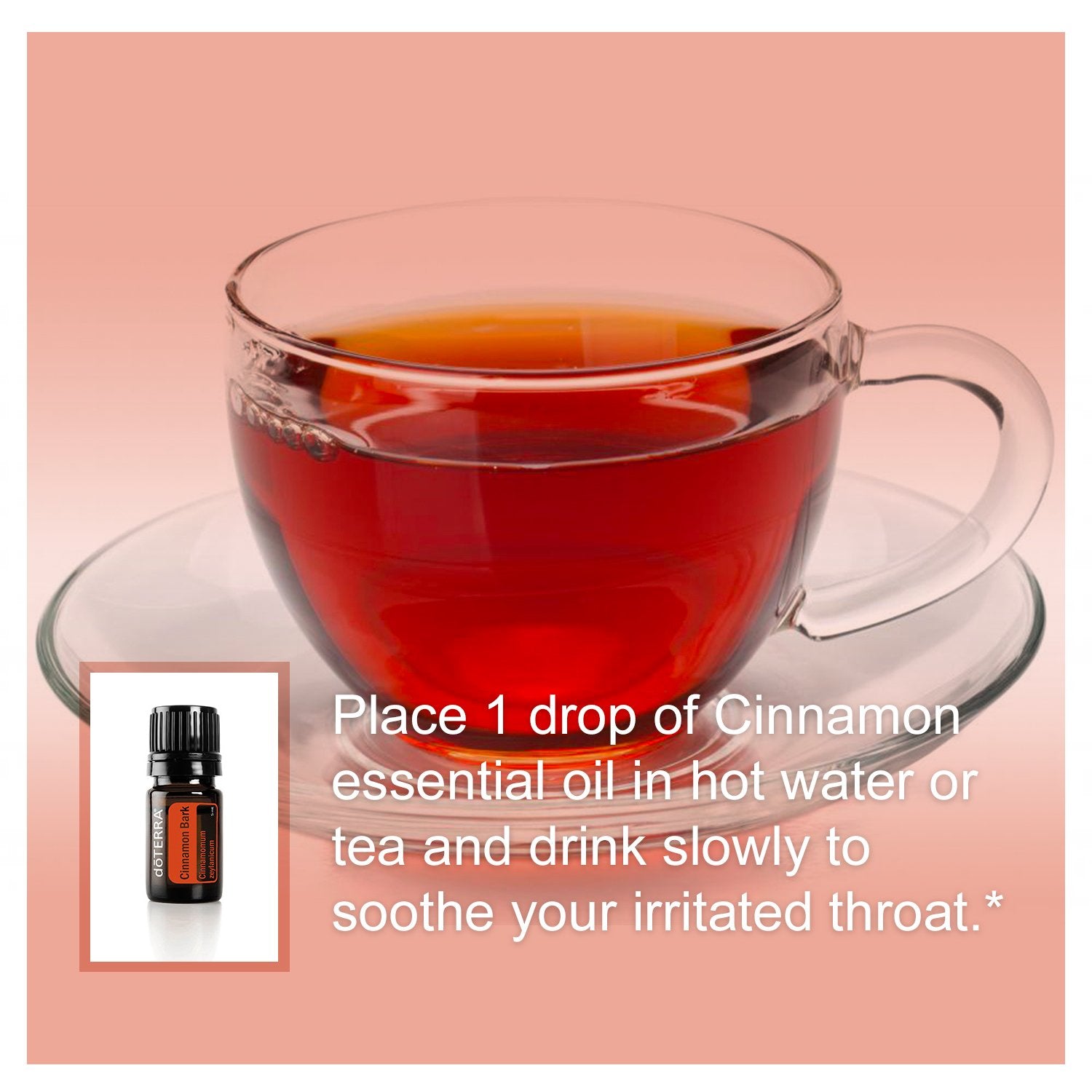 diffusion doTERRA cannelle dans la maison pour ambiance chaleureuse