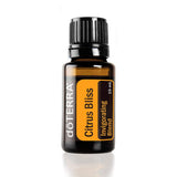doTERRA Citrus Bliss, flacon 15 ml prêt à diffuser, ambiance dynamique.