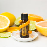 doTERRA Citrus Bliss - capuchon-pipette, facilite une utilisation précise pour diffuser.