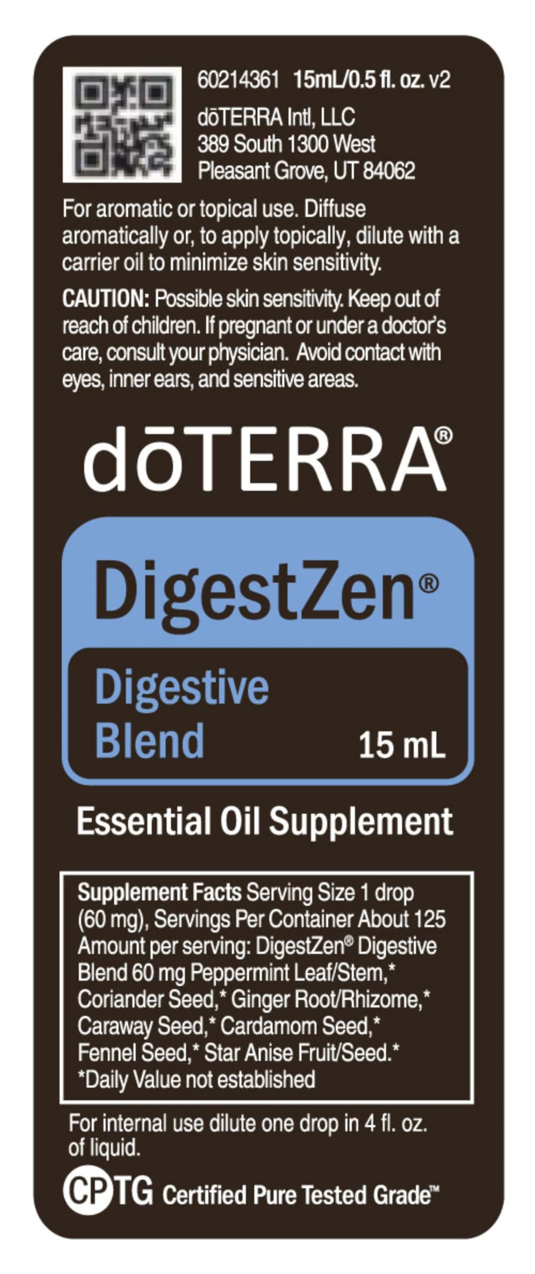 doTERRA DigestZen ambiance après repas grâce à l’aromathérapie