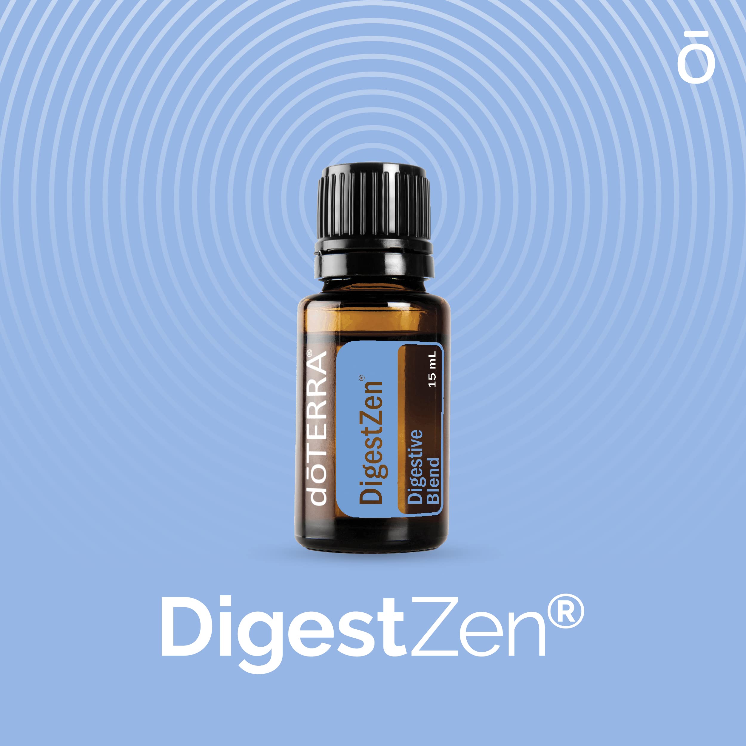 doTERRA DigestZen emballage boite, rangement pratique