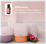 doTERRA Géranium vapeur visage aromathérapie pratique et relaxante.