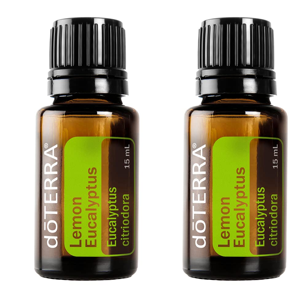 doTERRA Lemon Eucalyptus: bouteille du lot deux prête à rafraîchir l’air et nettoyer les surfaces