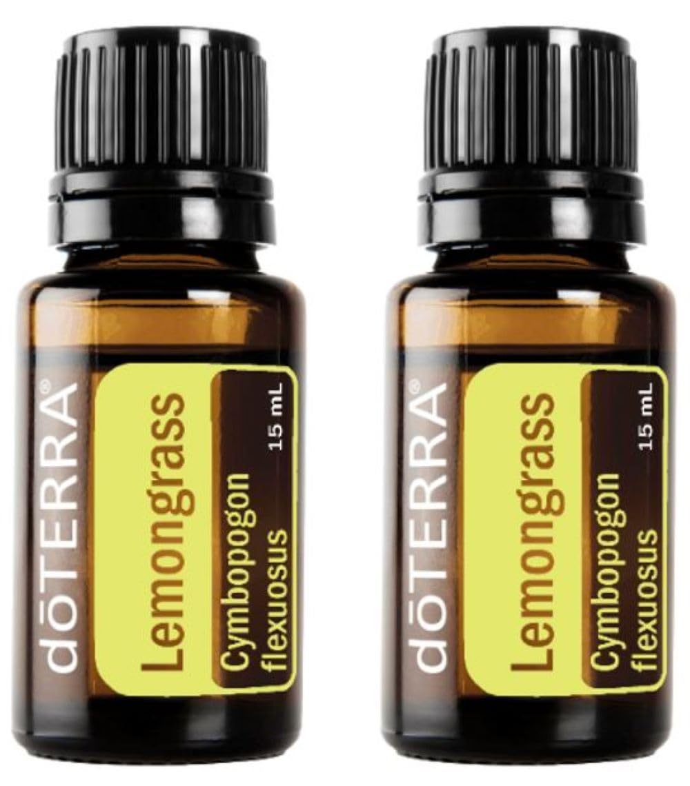 doTERRA Lemongrass huile 15 ml: diffusion rafraîchissante et revitalisante.