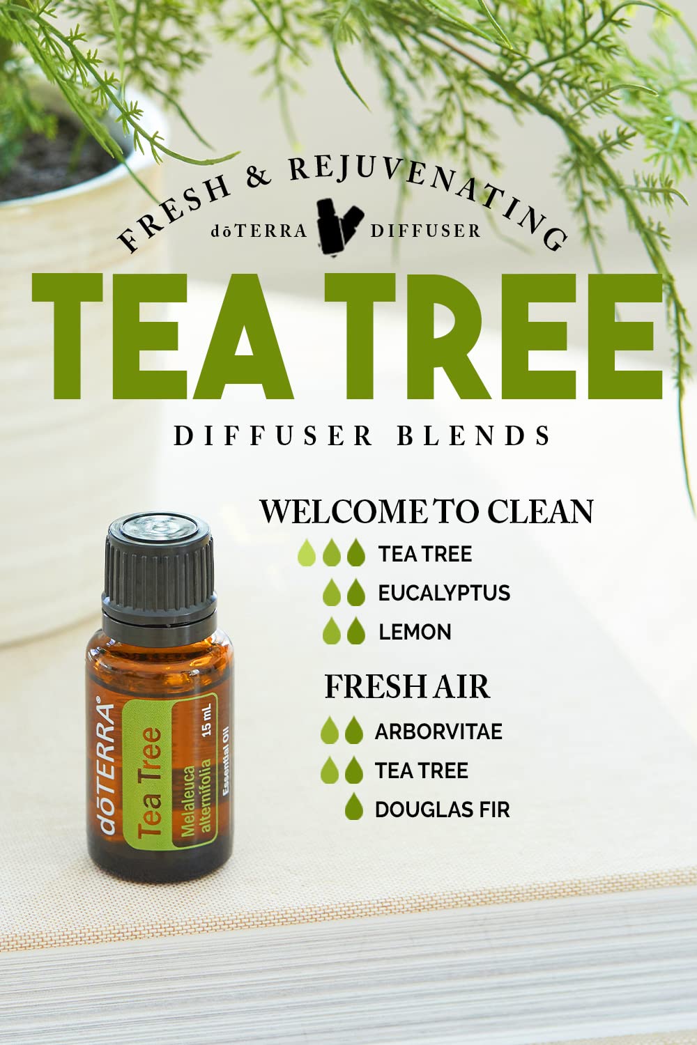ajouté au nettoyant visage pour une propreté renforcée avec doTERRA Melaleuca