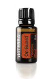 doTERRA On Guard: bouteille 15 ml prête à l'emploi, parfum épicé et frais.