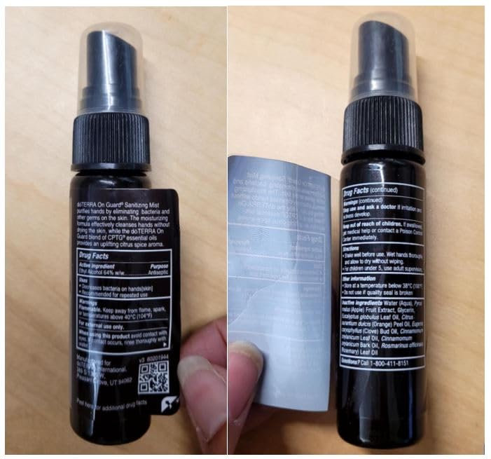 doTERRA On Guard hygiène quotidienne, spray doux et efficace