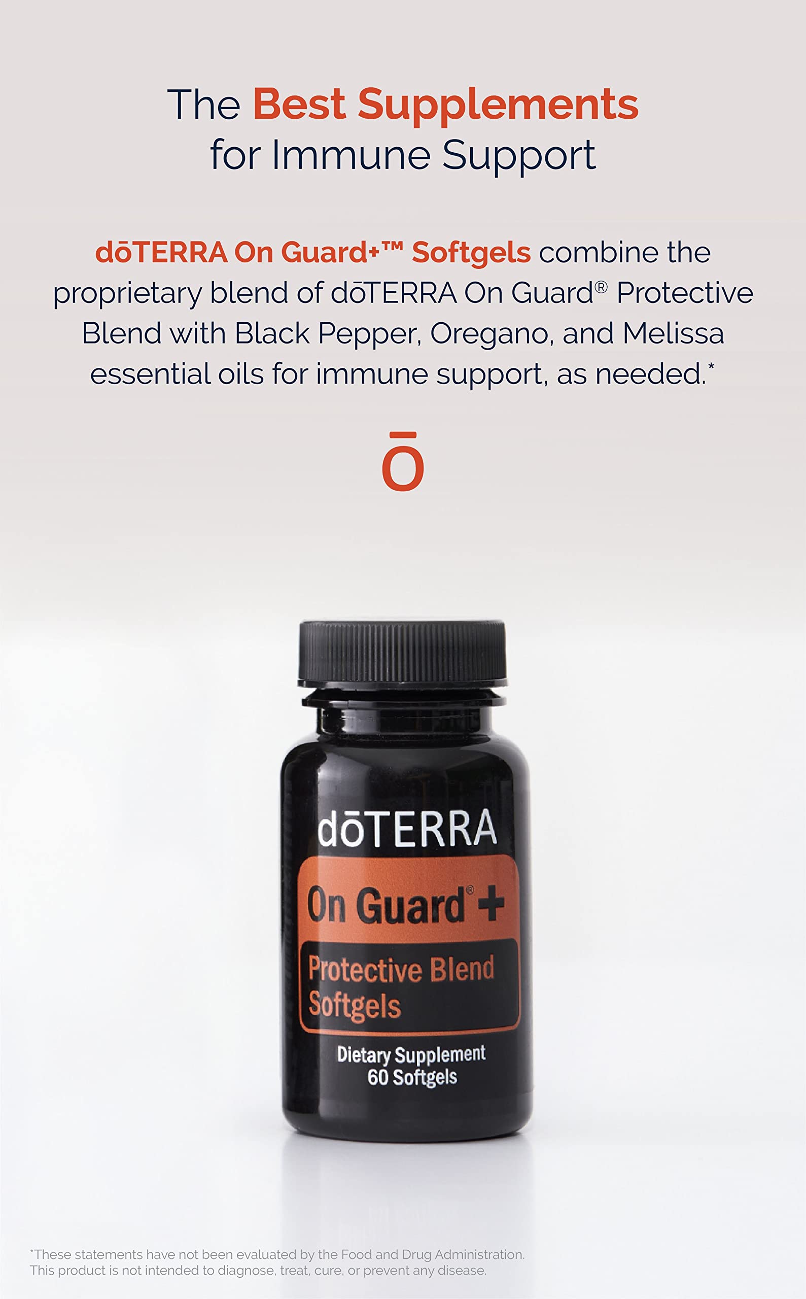 doTERRA On Guard+ Softgels, gélules emportables, protection potentielle en déplacement