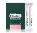 doTERRA PB Assist+ ProBiome, sachets fraise-melon, soutien digestif quotidien et absorption des nutriments.