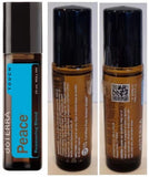 doTERRA Peace Touch Rituel Douceur: application apaisante pour un moment de tranquillité.