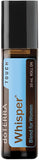doTERRA Whisper Touch huile, flacon élégant, parfum personnalisé et chaleureux pour femmes, usage quotidien.