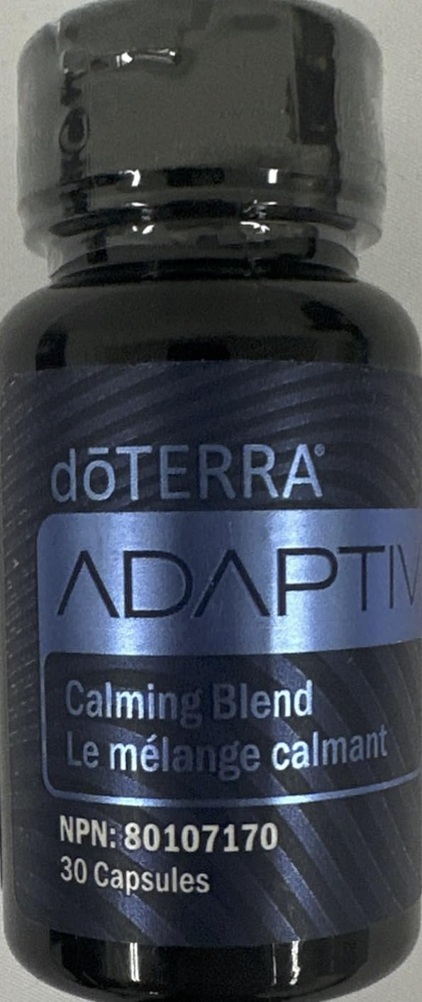 doTERRA Adaptiv, étui et boîte: accessibilité et réassort quotidien.