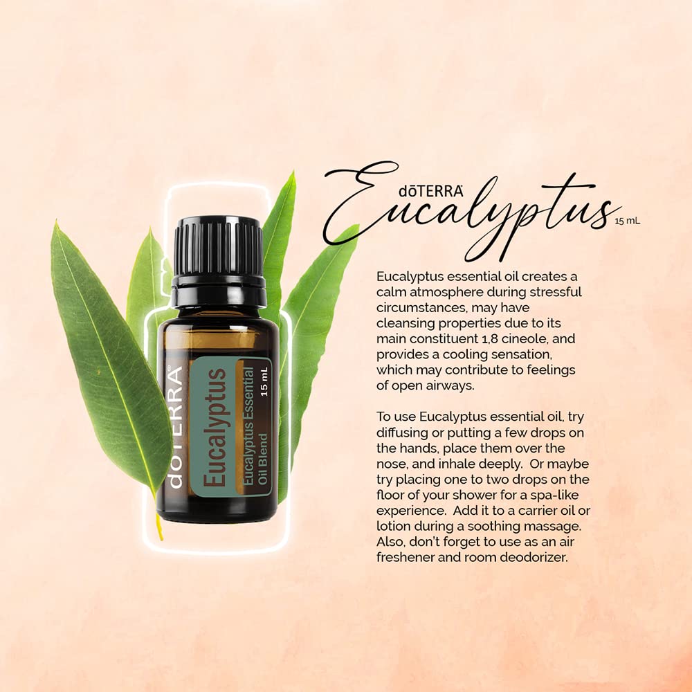doTERRA Eucalyptus Radiata: inhalation sous douche pour énergie et vitalité
