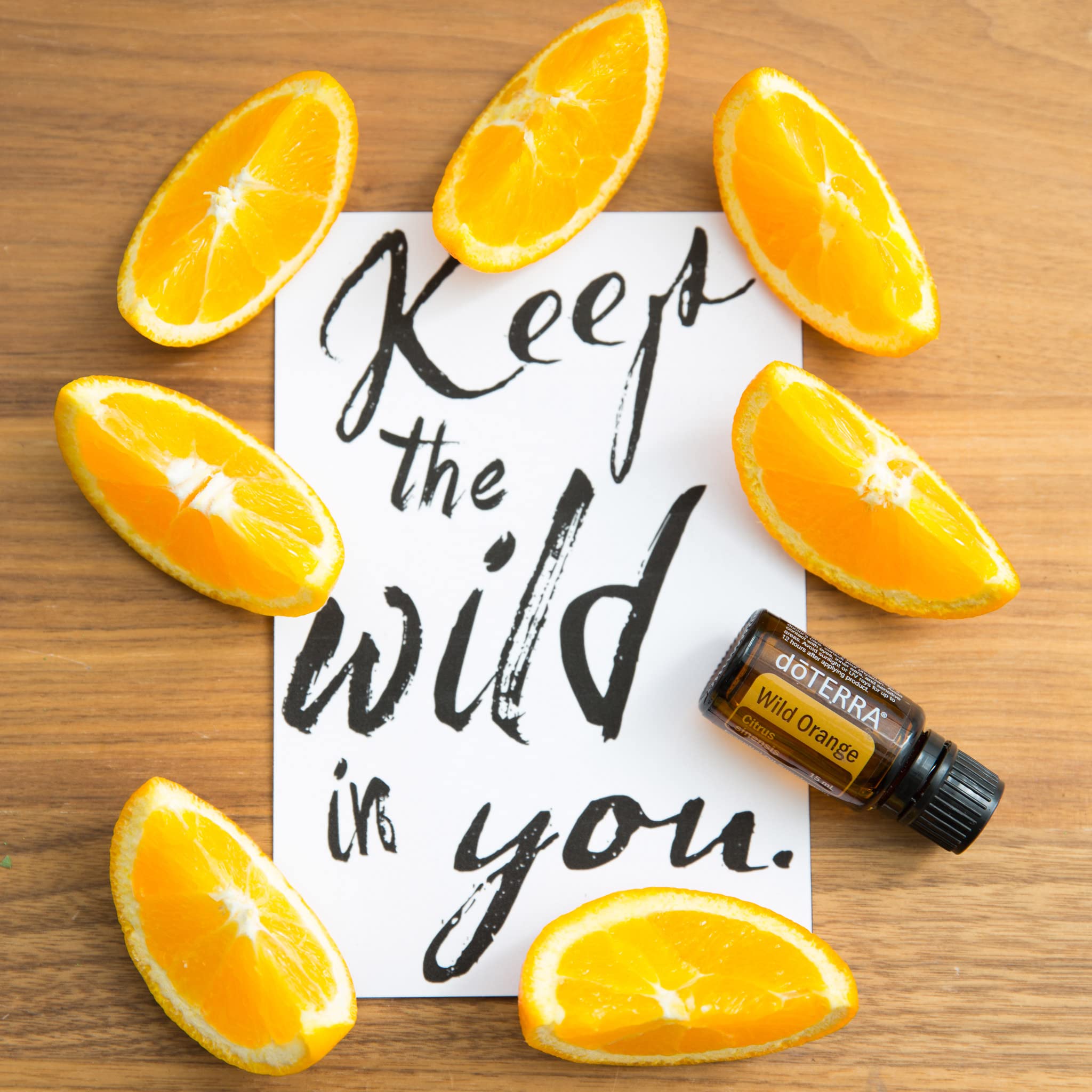 doTERRA Orange Sauvage crée une ambiance chaleureuse dans le salon