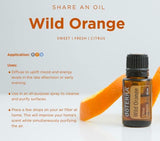 doTERRA Orange Sauvage, compte-gouttes pratique pour doser avec précision