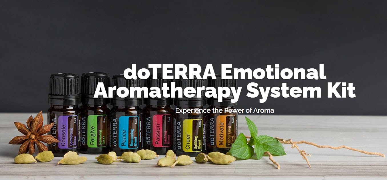 DoTERRA Console : flacon réconfortant pour accompagner les moments difficiles et le calme intérieur.