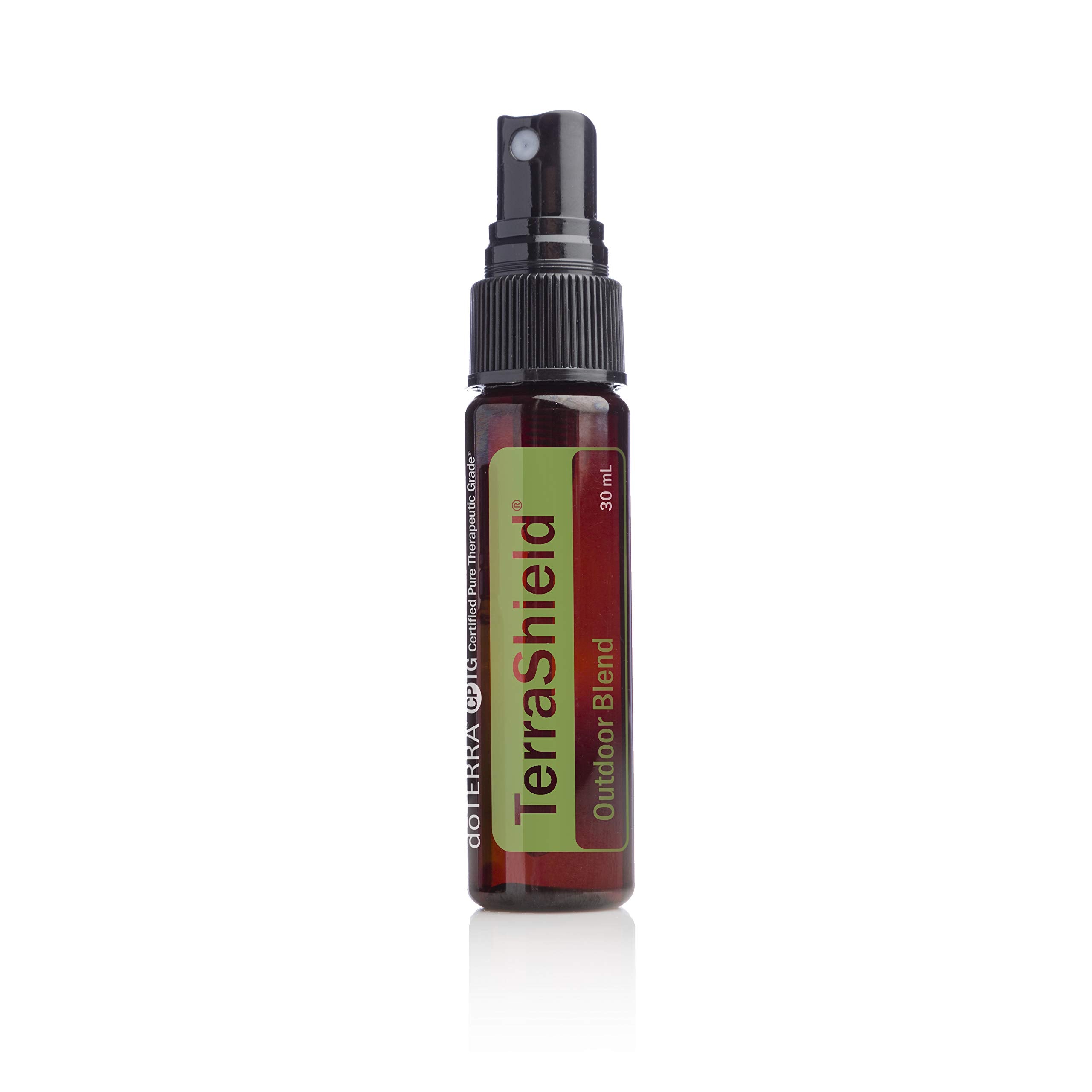 doTERRA TerraShield, bouteille-pulvérisateur extérieur, protège lors des activités en plein air