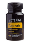 doTERRA Turmeric: flacon-capsules favorise l'absorption des curcuminoïdes pour soutenir une réponse inflammatoire.