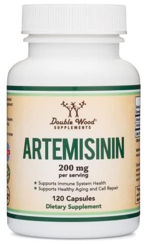 Double Wood Artemisinin 200mg capsules faciles à avaler pour l'usage quotidien.