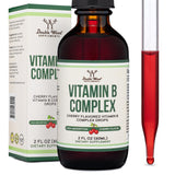 Flacon B Complexe Double Wood favorisant peau et cheveux sains.
