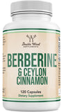 Double Wood Berberine Cannelle Ceylan – Bouteille prête à l'usage pour le métabolisme.