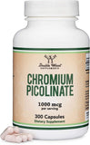 Double Wood Supplements chromium-picolinate 1000mcg – bouteille pour un dosage régulier.
