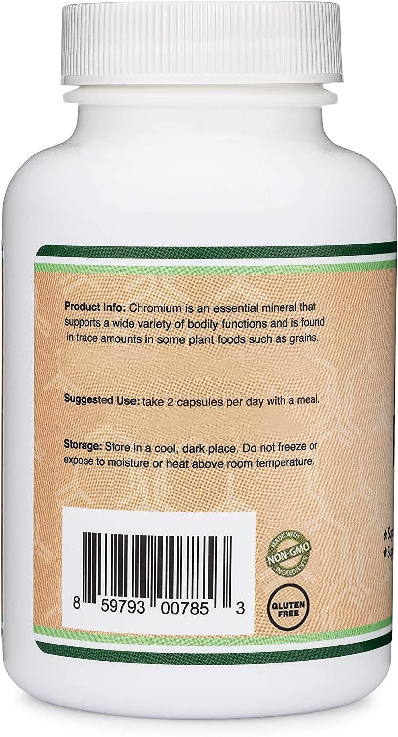 Double Wood Supplements chromium-picolinate 1000mcg – tests qualité USA et contrôles microbes.