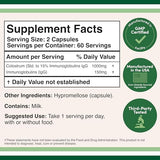 Double Wood Colostrum: capsules 1000 mg, format pratique quotidien