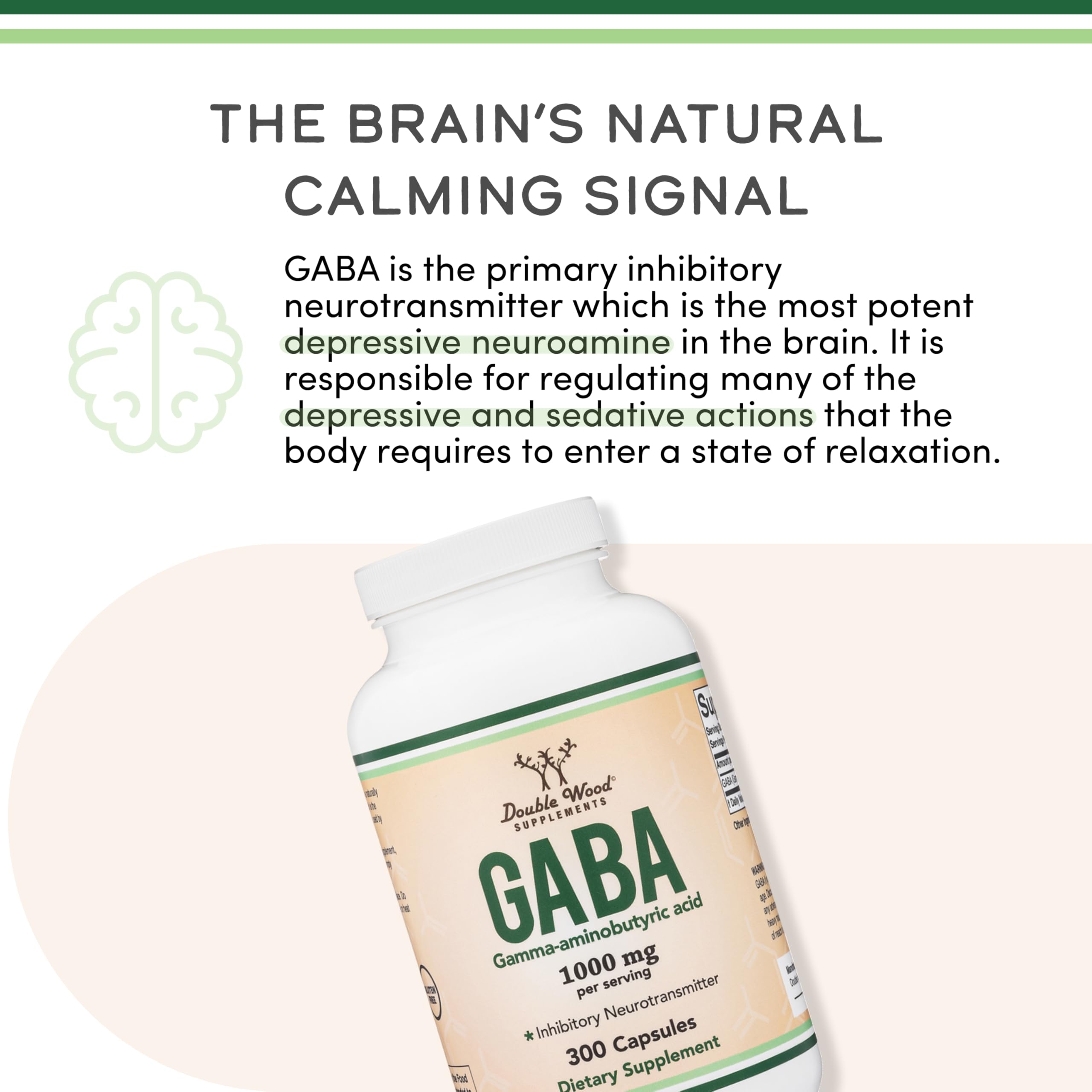 GABA Double Wood: utilisation nocturne, routine détente possible