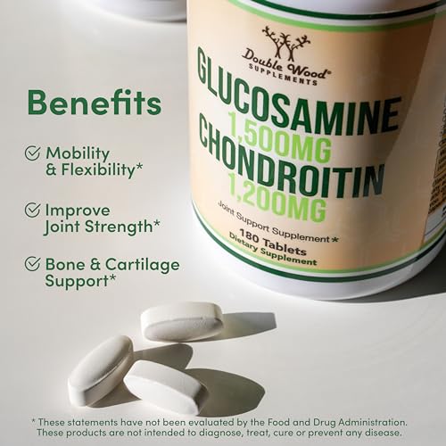 Double Wood Glucosamine Chondroitine - comprimés pouvant être dissous dans l eau