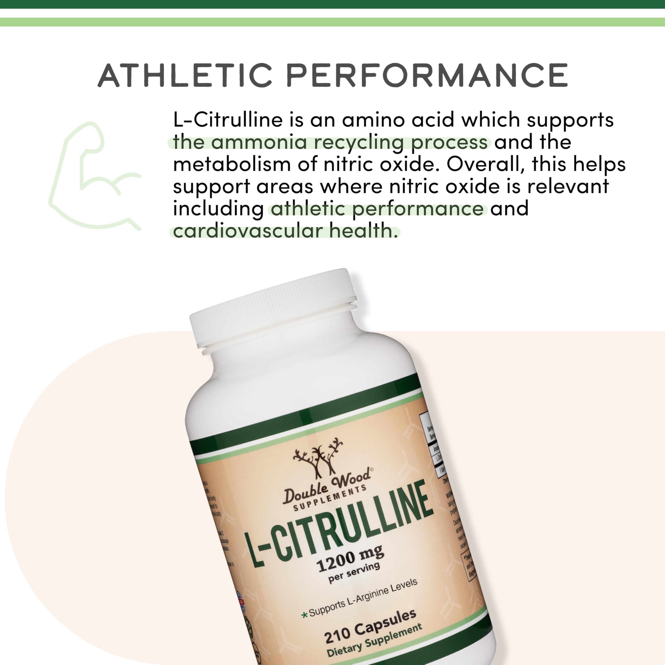 Athlète utilisant Double Wood L-Citrulline en salle de sport