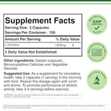 Capsules Double Wood L-Citrulline en gros plan, potentiel d'énergie