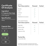 Engagement qualité Double Wood et tests tiers sur LJ100 Tongkat Ali