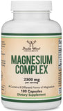 MAG-8 de Double Wood : bouteille montrant la posologie et les capsules.