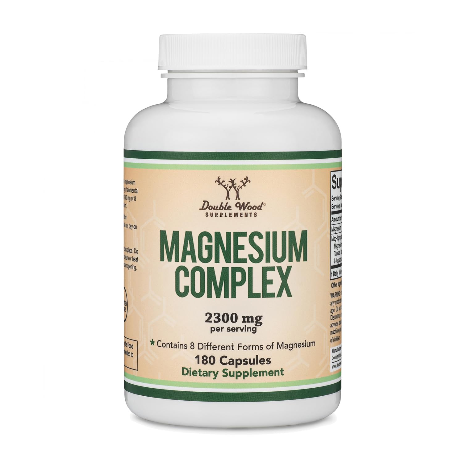 MAG-8 : dose quotidienne recommandée et concentration en magnésium élémentaire.