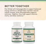 Étiquette Double Wood Shilajit, emballage clair et traçable.