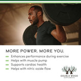 Composition Double Wood: Nitrosigine, L-Citrulline et Arginine.