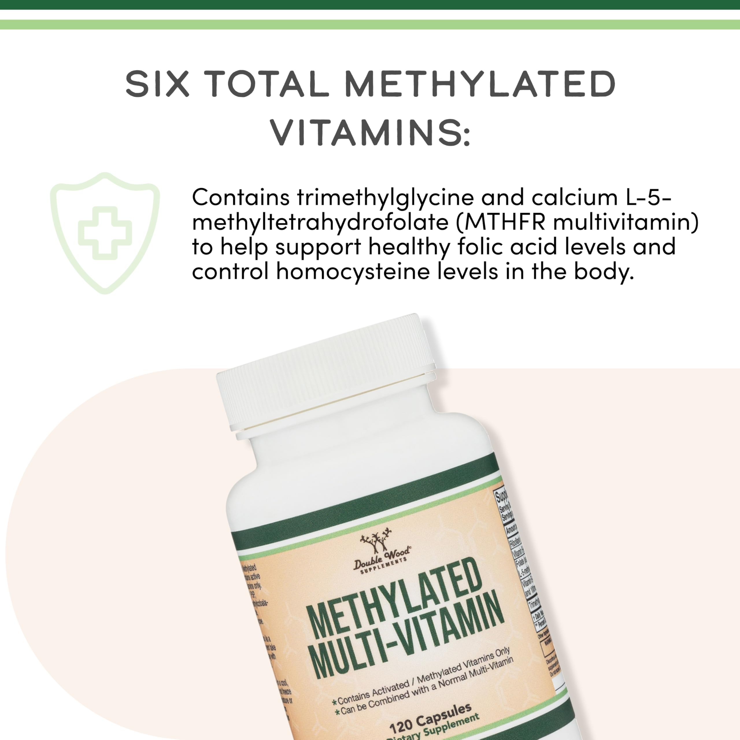Double Wood Supplements emballage et capsules – image: pureté et traçabilité