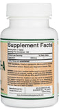 Capsules Huperzine A de Double Wood – forme pratique pour l'inclusion quotidienne.