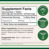 Huperzine A de Double Wood – étiquette claire facilitant l'identification et l'achat.