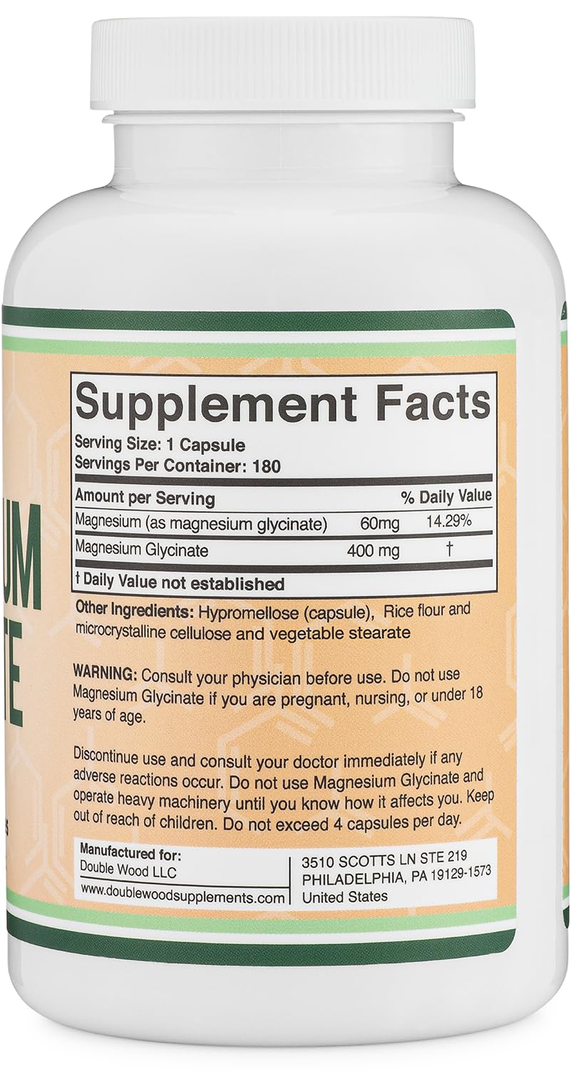 Double Wood Magnésium Glycinate – scène nocturne pour favoriser le sommeil.