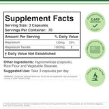 Double Wood Taurate de magnésium – capsules vegan: prise simple pour votre quotidien