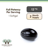 Utilisation journalière de l'Astaxanthin Double Wood dans une routine santé.