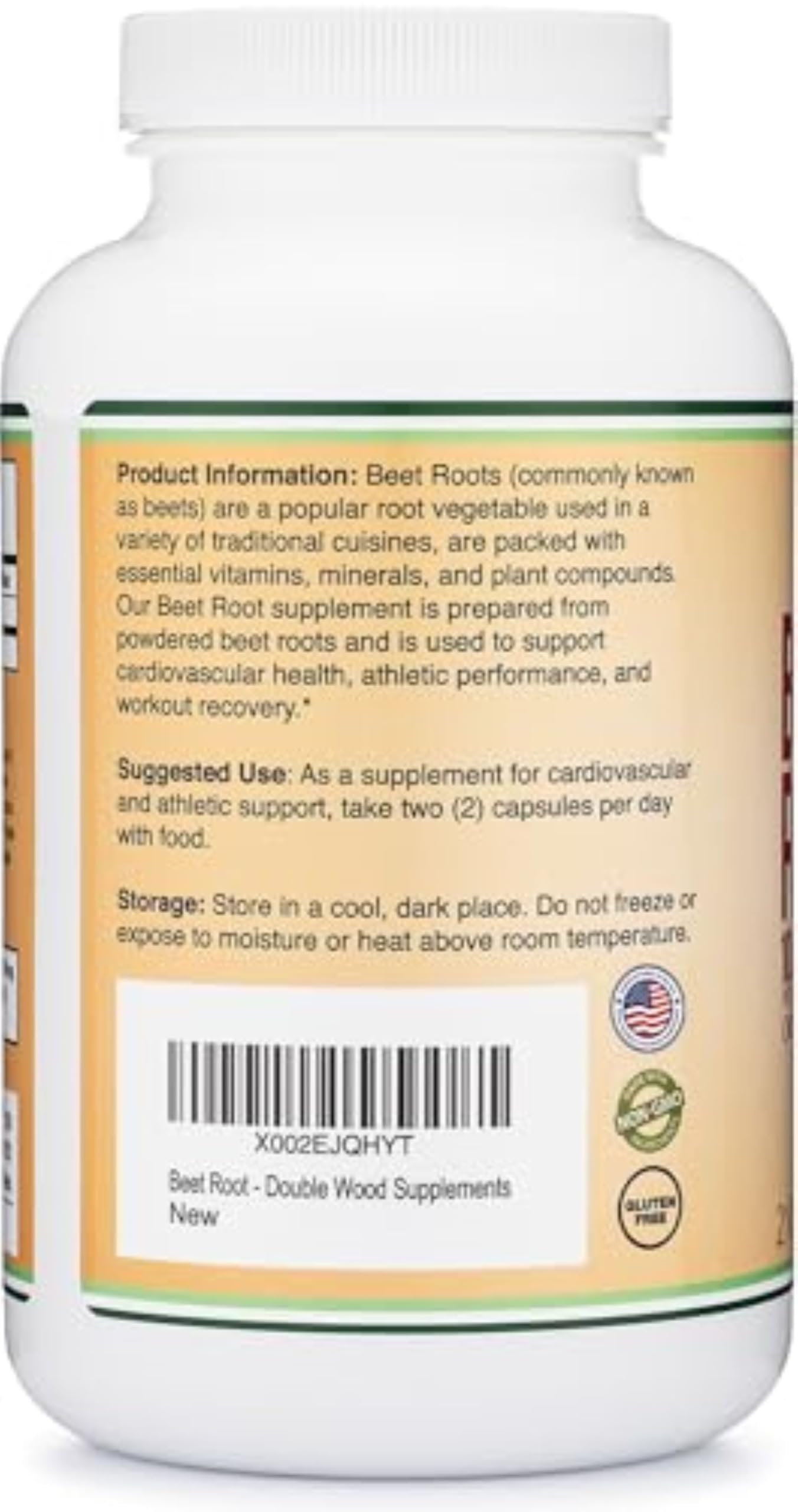 Double Wood Betterave — ce visuel met en évidence les nitrates élevés et un potentiel soutien cérébral.
