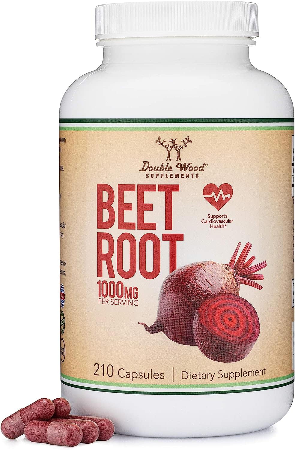 Double Wood Betterave — la poudre en capsules bio vegan se prête à une utilisation quotidienne.