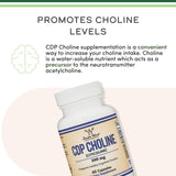 Double Wood CDP Choline – tableau des ingrédients et dosage