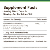 KannaEast capsules 50 mg, format pratique pour une relaxation discrète